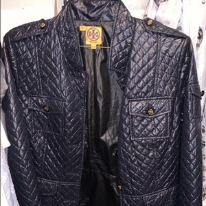 Tory Burch size 10 navy jacket